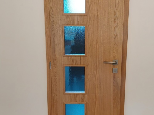 Dveře dýhované v obložkové zárubni