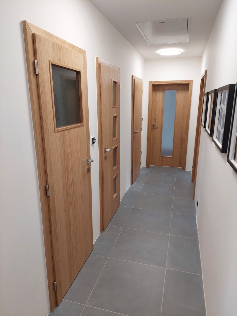 Dveře dýhované v obložkové zárubni