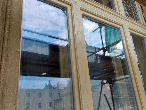 Replika špaletových oken