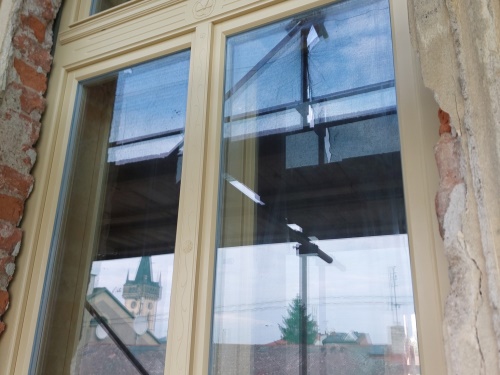 Replika špaletových oken